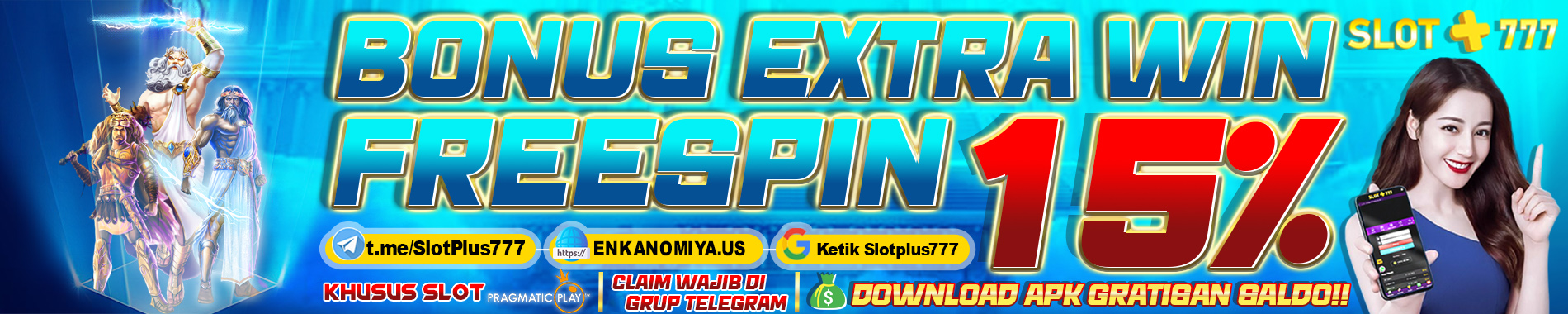 Slot Extra Plus Freespin 15%
